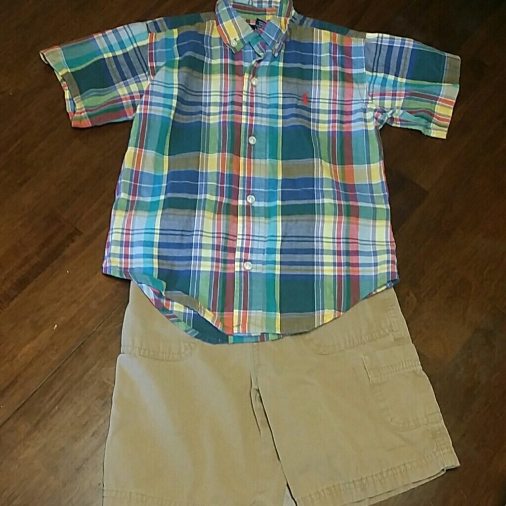 Boys khaki shorts Cherokee size 3T
